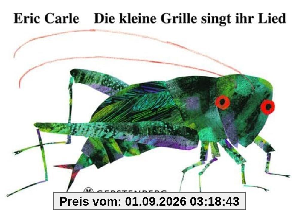 Die kleine Grille singt ihr Lied