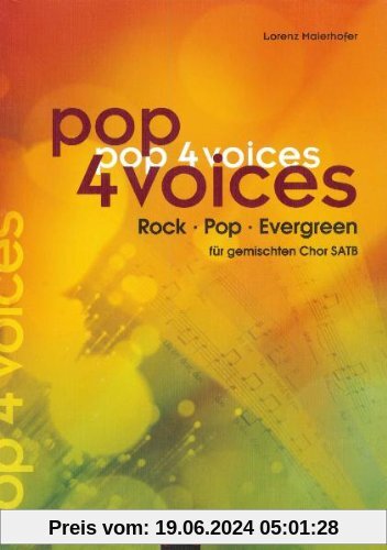pop 4 voices : Buch