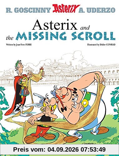 Asterix 36 and the Missing Scroll (At Home with)