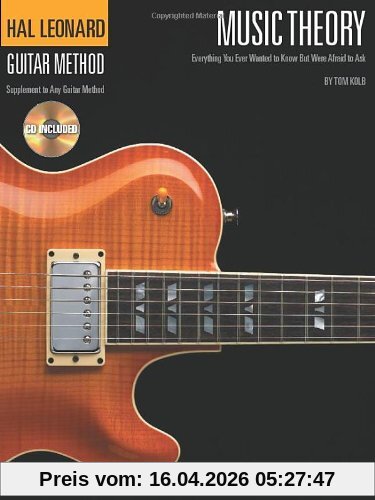 Hal Leonard Guitar Method Music Theory Gtr Book/Cd