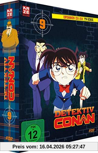 Detektiv Conan - TV-Serie - DVD Box 9 (Episoden 231-254) (5 DVDs)