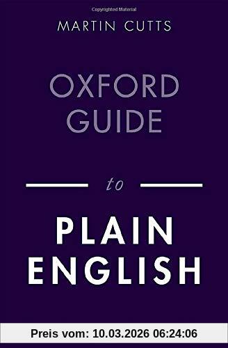 Martin Cutts Oxford Guide To Plain English