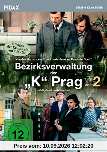 Bezirksverwaltung der K Prag, Vol. 2 (Maly pitaval z velkého mesta) / Weitere 5 Folgen der erfolgreichen Krimiserie (Pidax Serien-Klassiker) [2 DVDs]