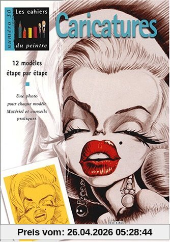 Caricatures : 12 modèles par étape