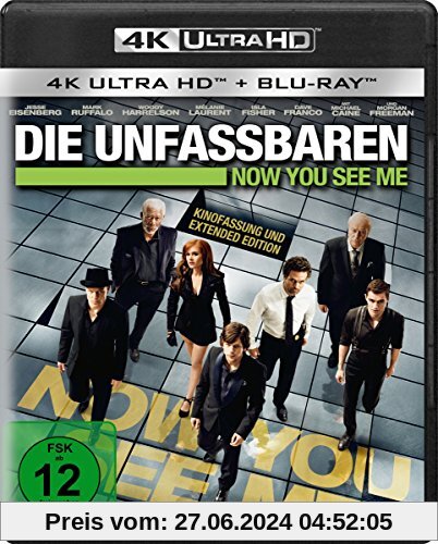 Die Unfassbaren - Now you see me  (4K Ultra HD) (+ Blu-ray)