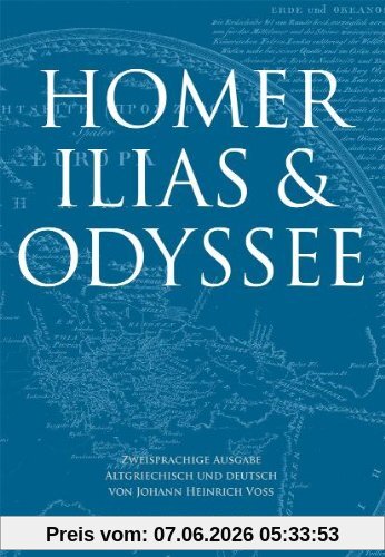 Ilias und Odyssee: Zweisprachige Ausgabe