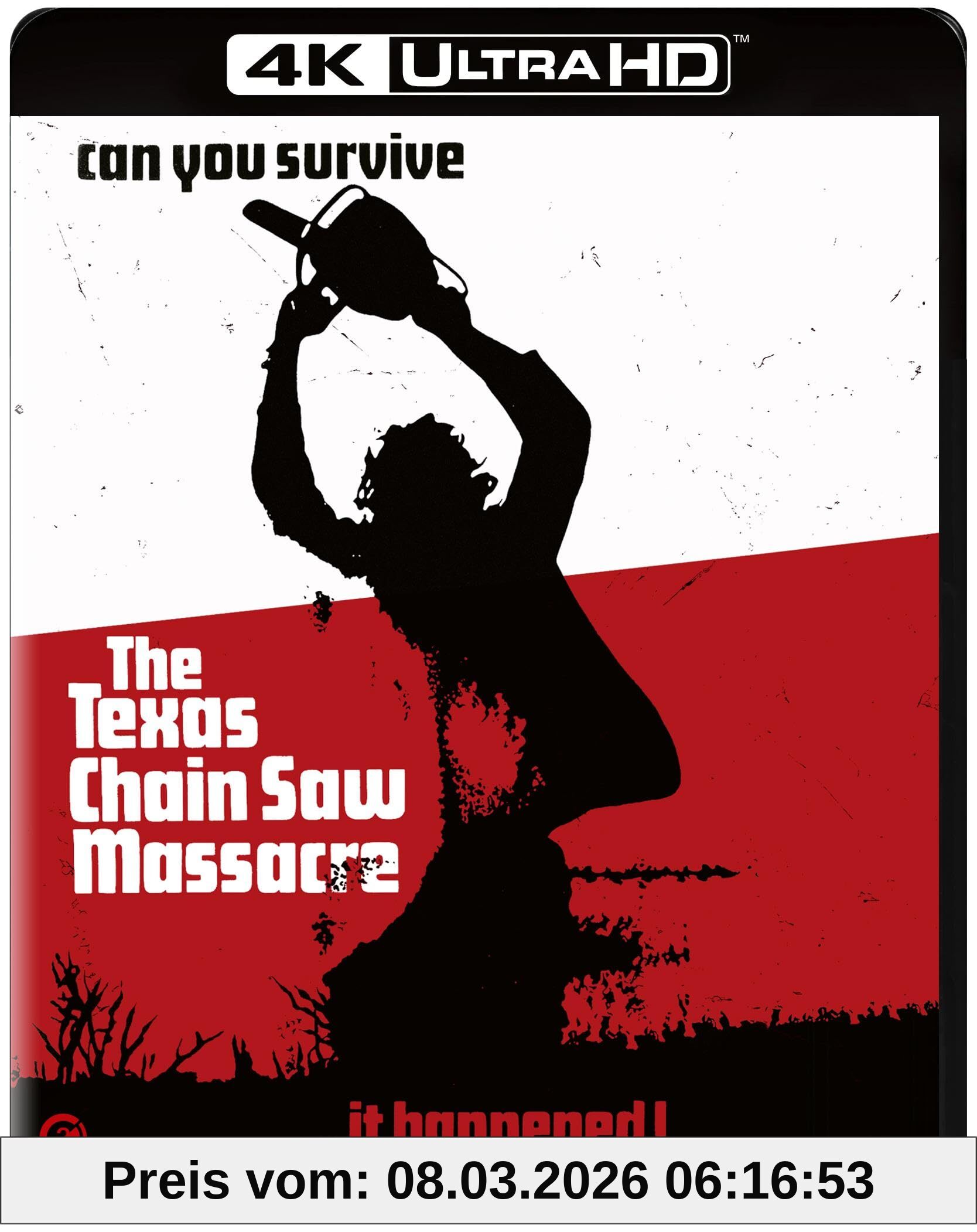 Tobe Hooper The Texas Chainsaw Massacre (4K Uhd) [Blu-ray]