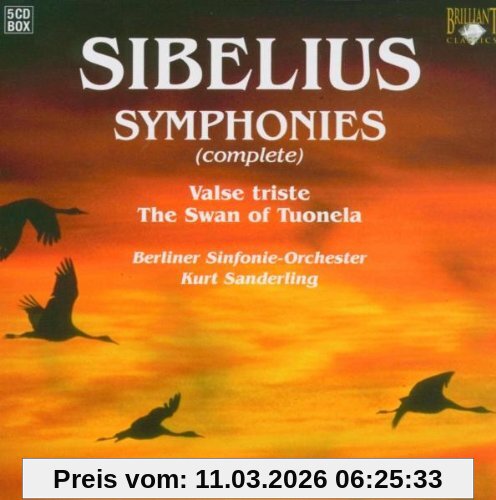 Various Sibelius, Sinfonien 5-Cd Walletbox
