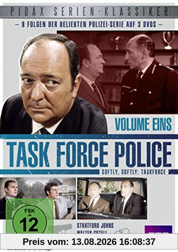 Task Force Police, Vol. 1 (Softly, Softly: Task Force) / 8 Folgen der legendären Kultserie (Pidax Serien-Klassiker) [3 DVDs]