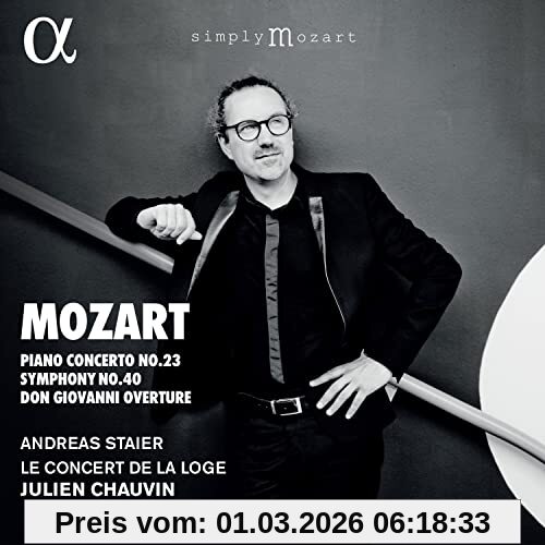 Julien Chauvin Mozart, Klavierkonzert Nr. 23, Sinfonie Nr. 40, Ouvertüre Zu Don Giovanni
