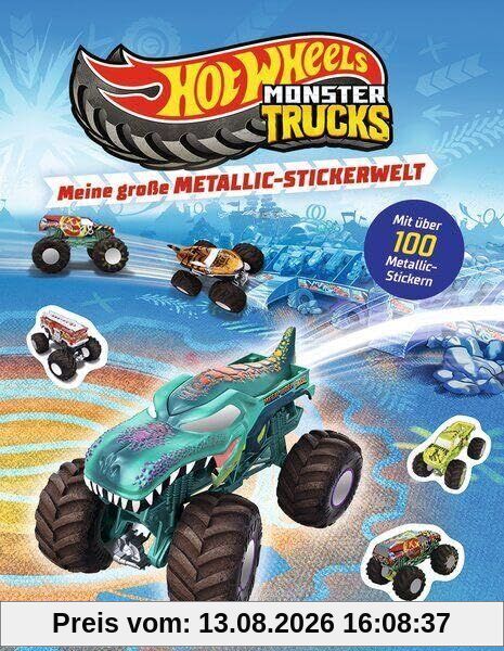 Meine große Metallic-Stickerwelt - Hot Wheels(TM) Monster Trucks
