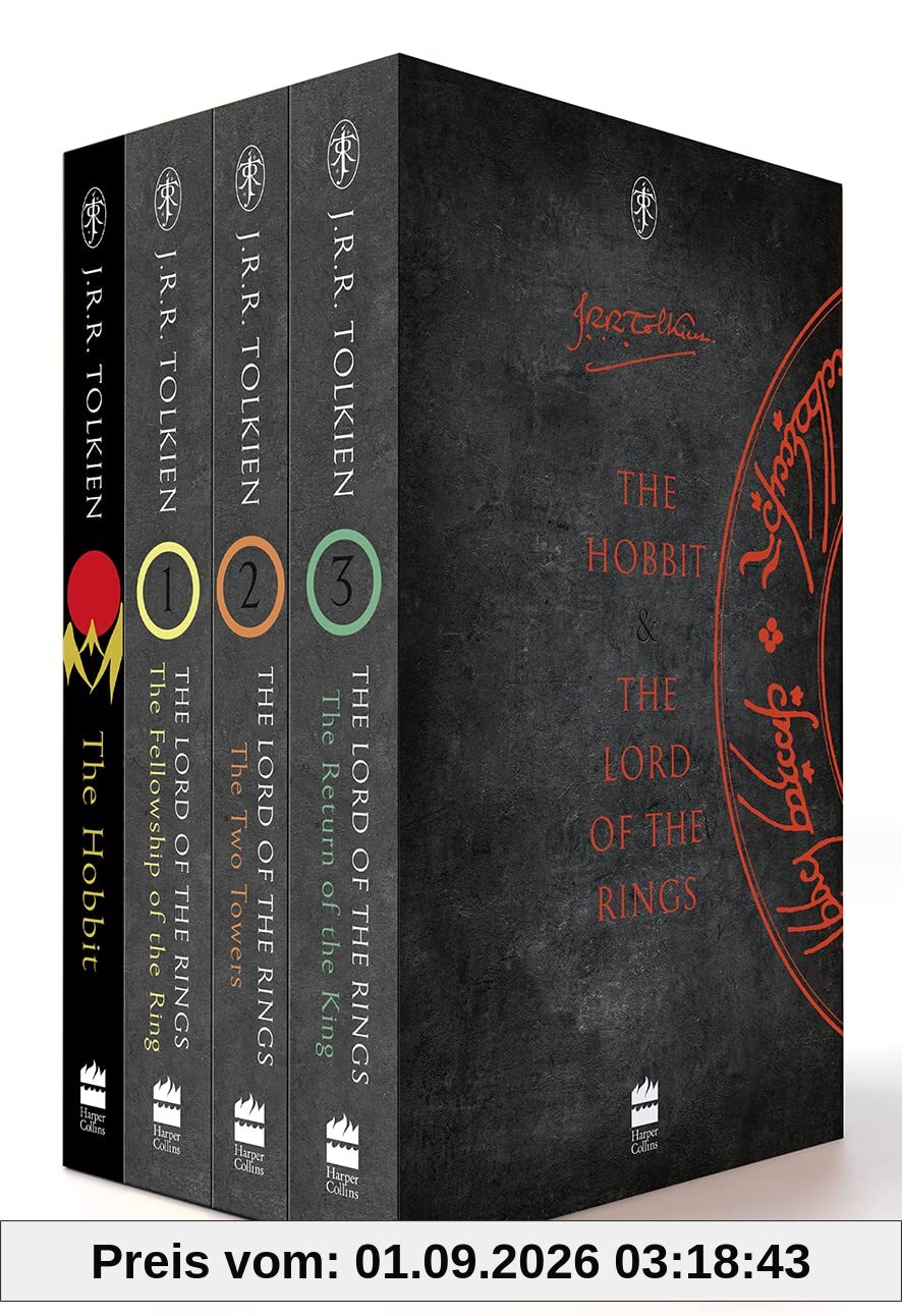 The Hobbit & The Lord of the Rings Boxed Set: The Hobbit, The Fellowship of the Ring, The Two Towers, The Return of the King