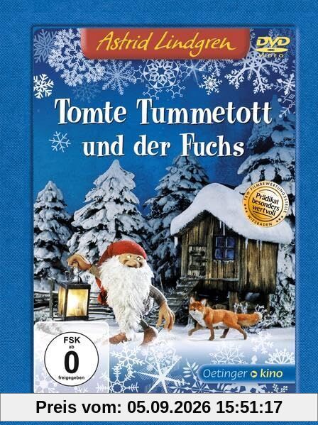 Tomte Tummetott und der Fuchs