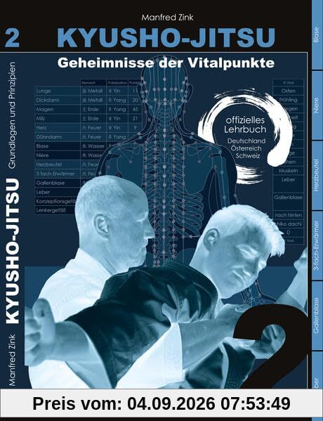 Kyusho-Jitsu: Geheimnisse der Vitalpunkte, Arbeitsbuch Band 2 - Zink, Manfred