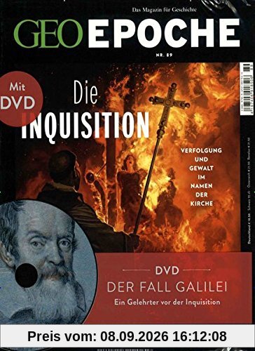 GEO Epoche / GEO Epoche mit DVD 89/2018 - Die Inquisition: DVD: Der Fall Galilei