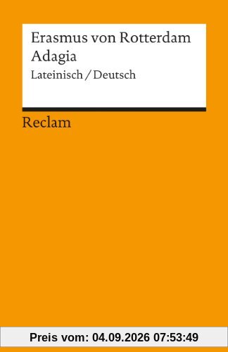 Adagia: Lat. /Dt. Auswahl