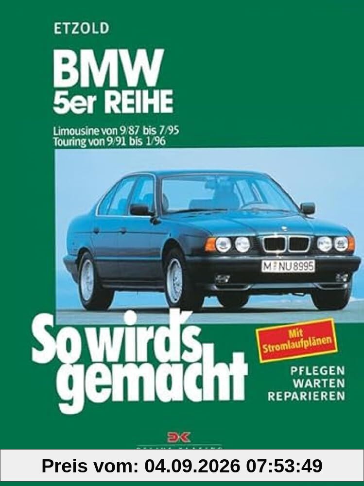 So wird's gemacht. BMW 5er Reihe E34 ab September 87