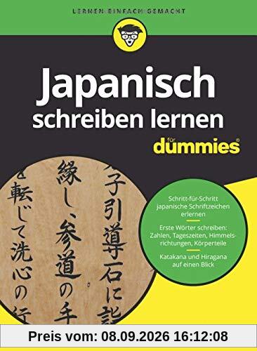 Japanisch schreiben lernen für Dummies