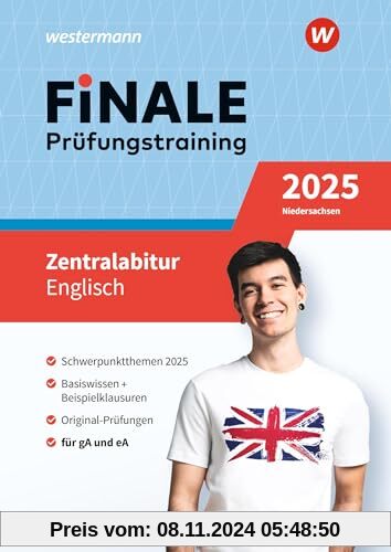 FiNALE Prüfungstraining Zentralabitur Niedersachsen: Englisch 2025