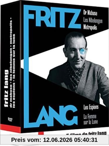 Fritz Lang : Dr Mabuse / Metropolis / Nibelungen / Espions / La femme sur la Lune (Inclus Bonus DVD) [9 DVDs] [FR Import]