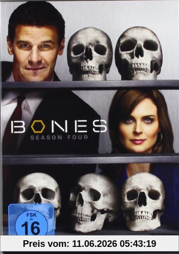 Bones: Die Knochenjägerin - Season 4 (7 DVDs)