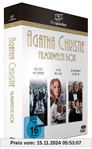 Agatha Christie Filmjuwelen Box - 3 Kino-Klassiker - [3 DVDs]