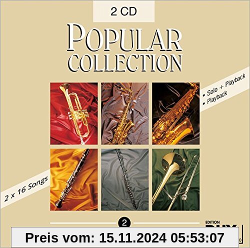 Popular Collection 2 DoppelCD, Halb- und Vollplayback