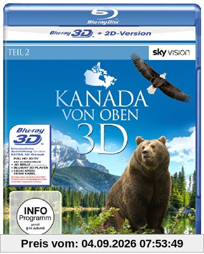 Kanada von oben - Teil 2 (SKY VISION) [3D Blu-ray + 2D Version]