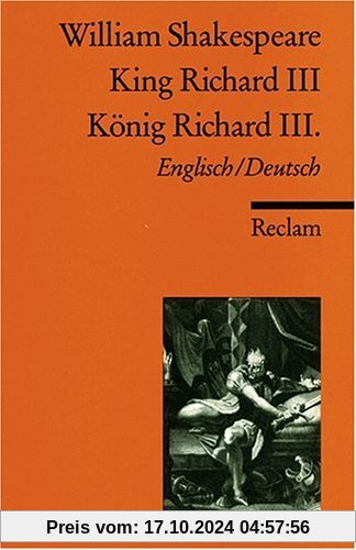 King Richard III / König Richard III. [Zweisprachig]