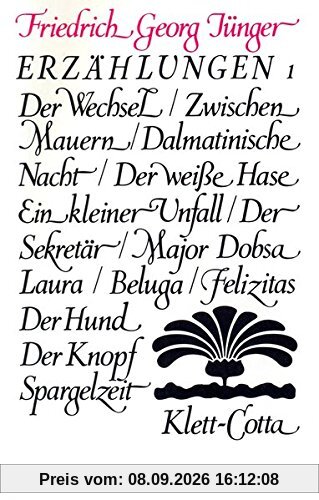 Werke. Werkausgabe in zwölf Bänden: Erzählungen 1-3