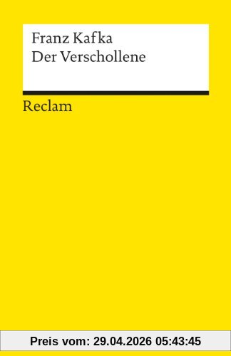 Der Verschollene: Roman