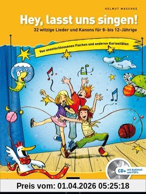 Hey, lasst uns singen, m. Audio-CD