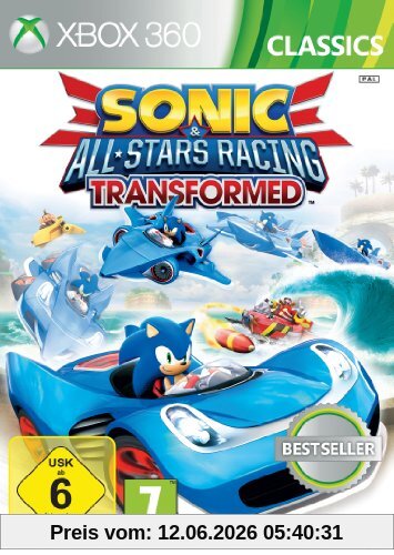 Sonic All-Stars Racing Transformed Classics (X360)