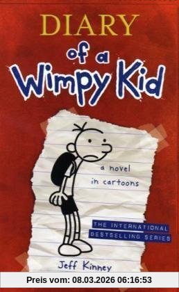 Jeff Kinney Diary Of A Wimpy Kid # 1, A Novel In Cartoons