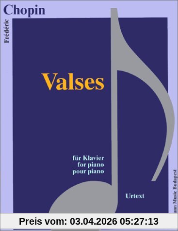 Valses for Piano (Music Scores)