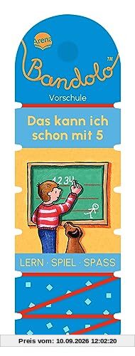 Bandolo. Das kann ich schon mit 5: Lernspiel mit Lösungskontrolle für Kinder ab 5 Jahren
