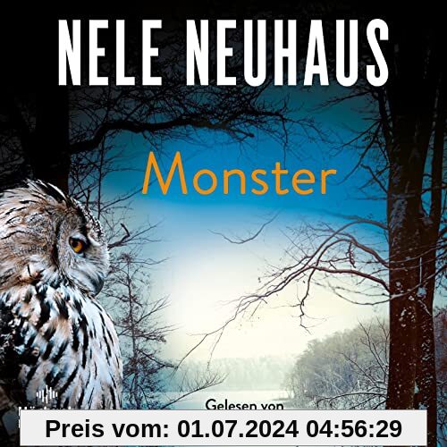 Monster: Kriminalroman: 11 CDs | Der neue packende Taunus-Krimi der Bestsellerautorin (Ein Bodenstein-Kirchhoff-Krimi, B