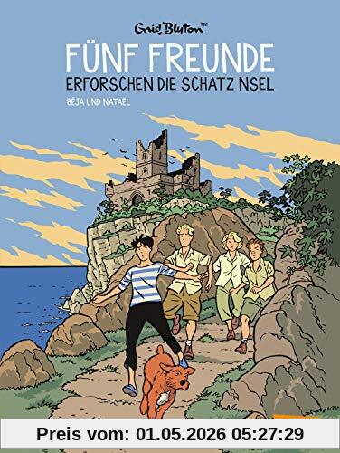 Fünf Freunde 1: Fünf Freunde erforschen die Schatzinsel: Kindercomic (1)