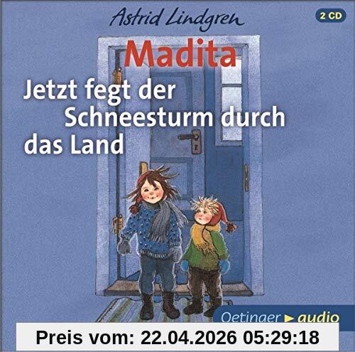 Madita: Jetzt fegt der Schneesturm durch das Land (2CD)