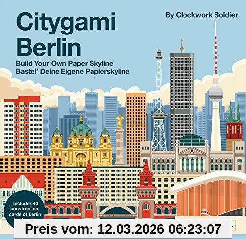 Clockwork Soldier Citygami Berlin, Build Your Own Paper Skyline - Gestalte Aus Papier Die Bauwerke Der Stadt