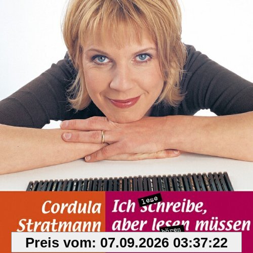 Ich schreibe, aber lesen müssen Sie selbst