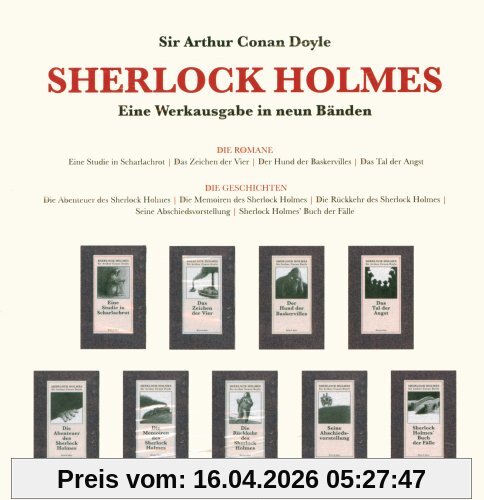 Sherlock Holmes. Eine Werkausgabe in neun Bänden: 9 Bde.