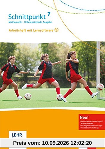 Schnittpunkt Mathematik - Differenzierende Ausgabe für Baden-Württemberg / Arbeitsheft mit Lösungsheft 7. Schuljahr