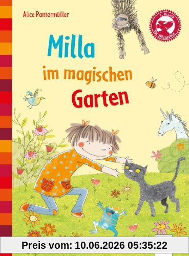 Milla im magischen Garten: Der Bücherbär: Eine Geschichte für Erstleser