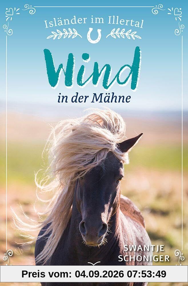 Wind in der Mähne (Isländer im Illertal)