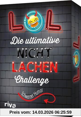 unbekannt Lol – Die Ultimative Nicht-lachen-Challenge – Schwarzer Humor, Mit Den Besten Witzen, Flachwitzen, Scherzfragen. Partyspiel Mit