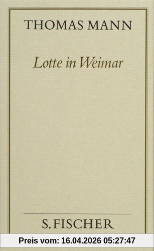 Lotte in Weimar: Roman