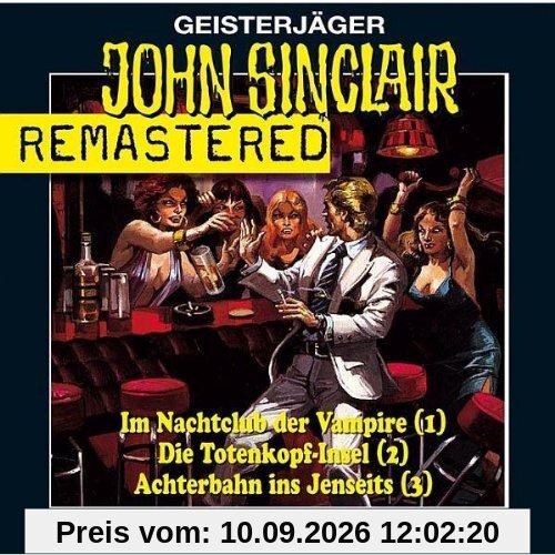 Geisterjäger John Sinclair. Hörspiele: John Sinclair Sammlerbox 1: Folgen 1-3 remastered. Nachtclub/Totenkopf-Insel/Achterbahn.