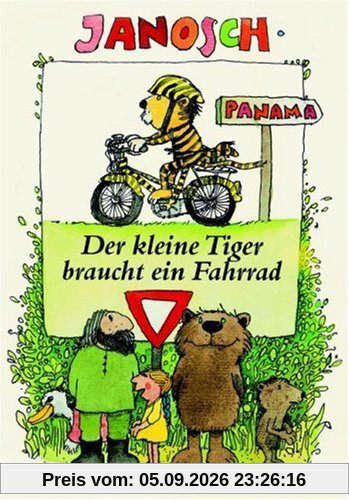Der kleine Tiger braucht ein Fahrrad