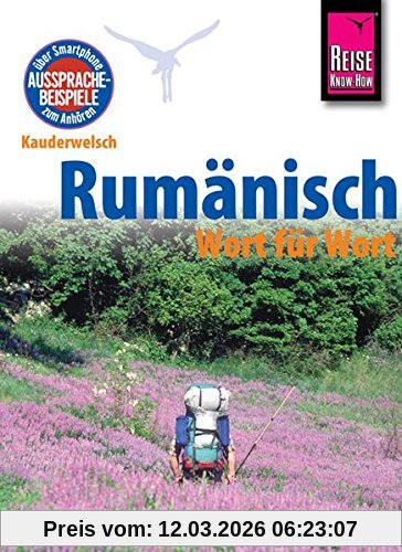 Jürgen Salzer Reise Know-How Sprachführer Rumänisch - Wort Für Wort, Kauderwelsch-Band 52